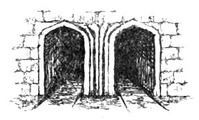 A tunnel with two entries