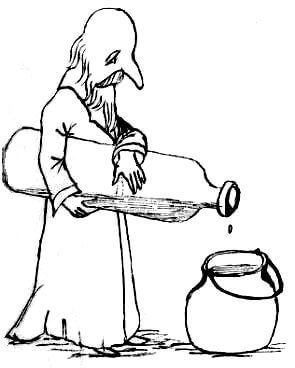 A man is filling a kettle from a large bottle.