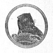 circular ornament with the Beaver