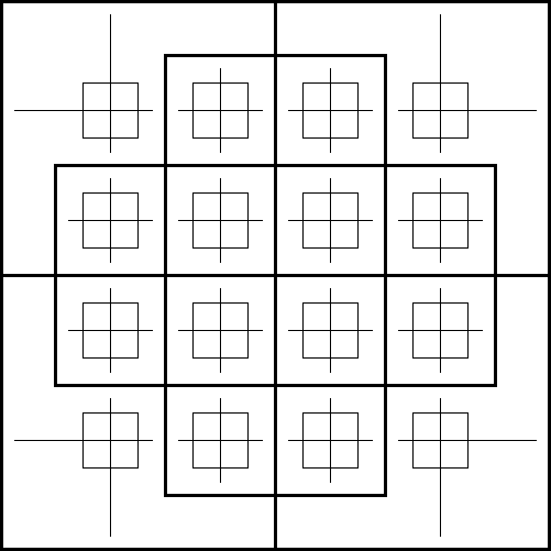 A rectangular diagram as described in the text.