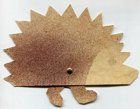 Igel mit beweglichen Füßen